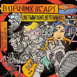 Couverture pochette album Burning heads present au festival un autre Monde 2025